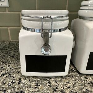 Crate and Barrel Small Canister